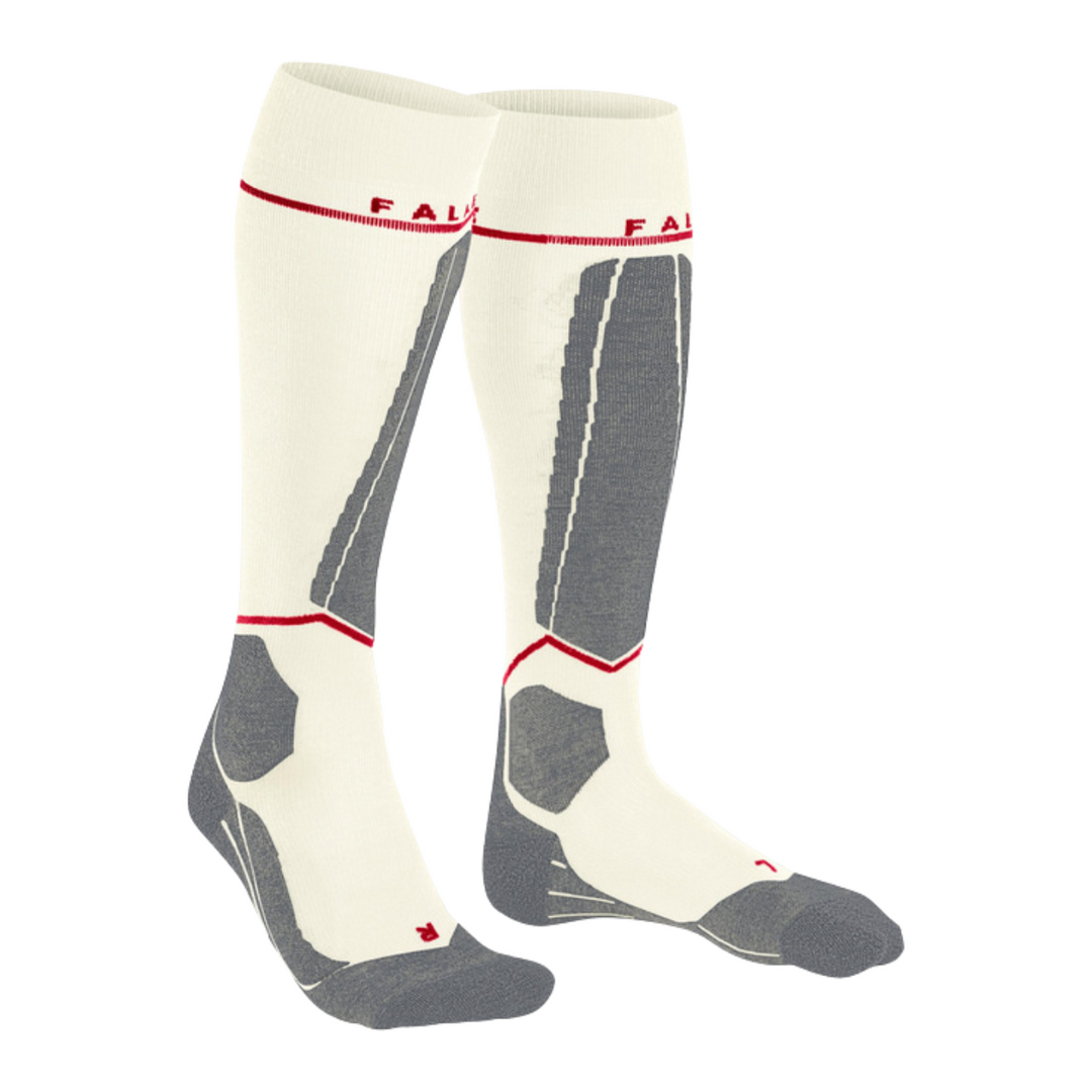 Falke SK4 Advanced Compression Light Women Skiing Knee-High Socks - Off-White