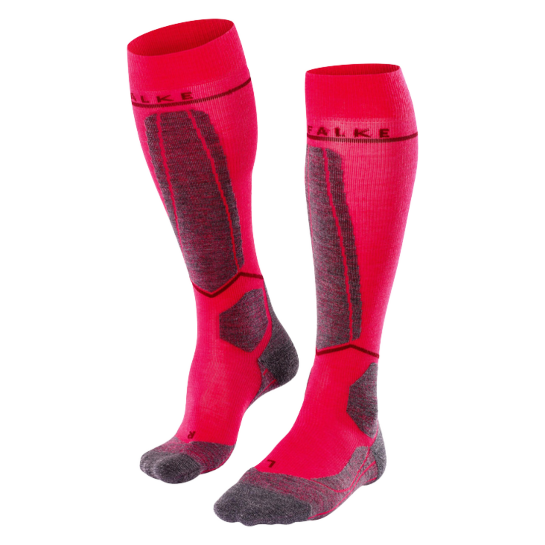 Falke SK4 Advanced Compression Light Women Skiing Knee-High Socks - Rose