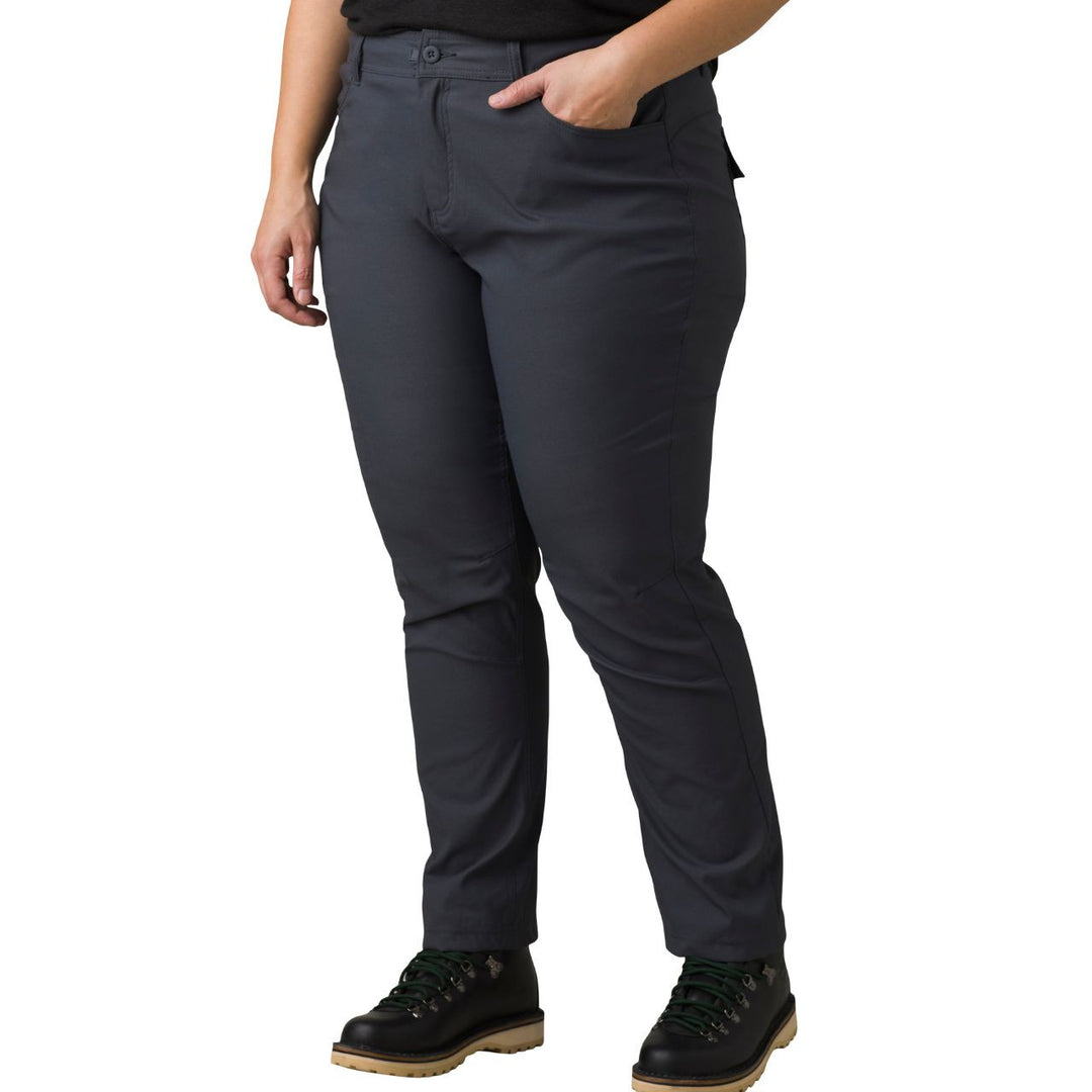 Prana Halle Straight Pant II Plus Size - Coal