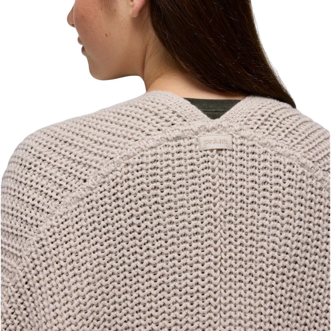 Prana Sunday River Long Cardigan Almond