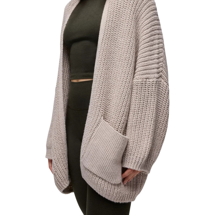 Prana Sunday River Long Cardigan Almond