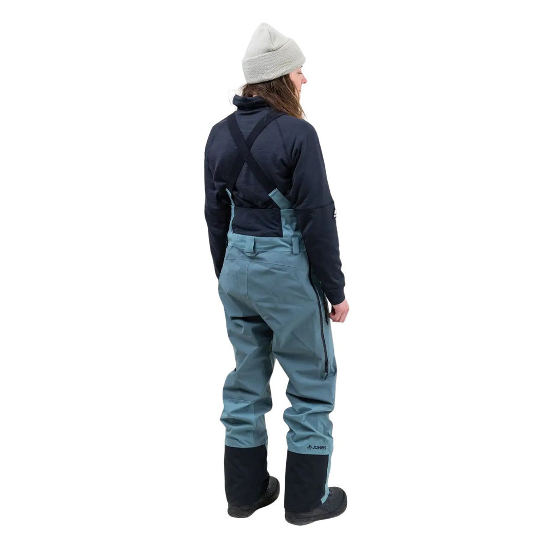 Jones Mtn Surf Rec Bib Atlantic Blue- Pant - Atlantic Blue