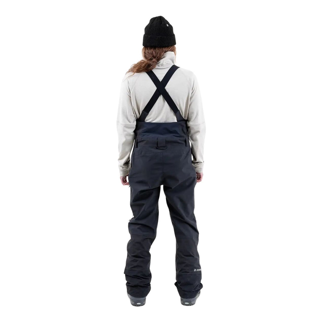 Jones Mtn Surf Rec Bib Atlantic Blue- Pant - Stealth Black
