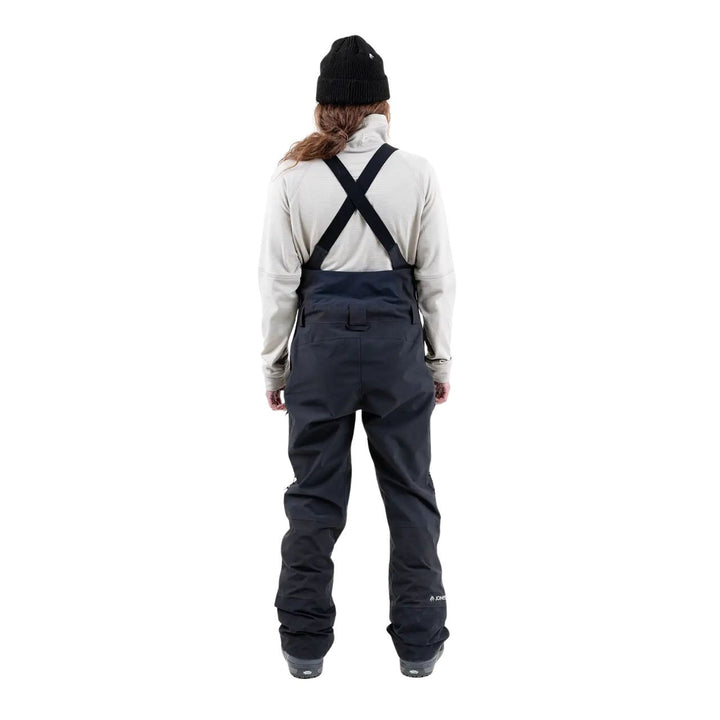 Jones Mtn Surf Rec Bib Atlantic Blue- Pant - Stealth Black