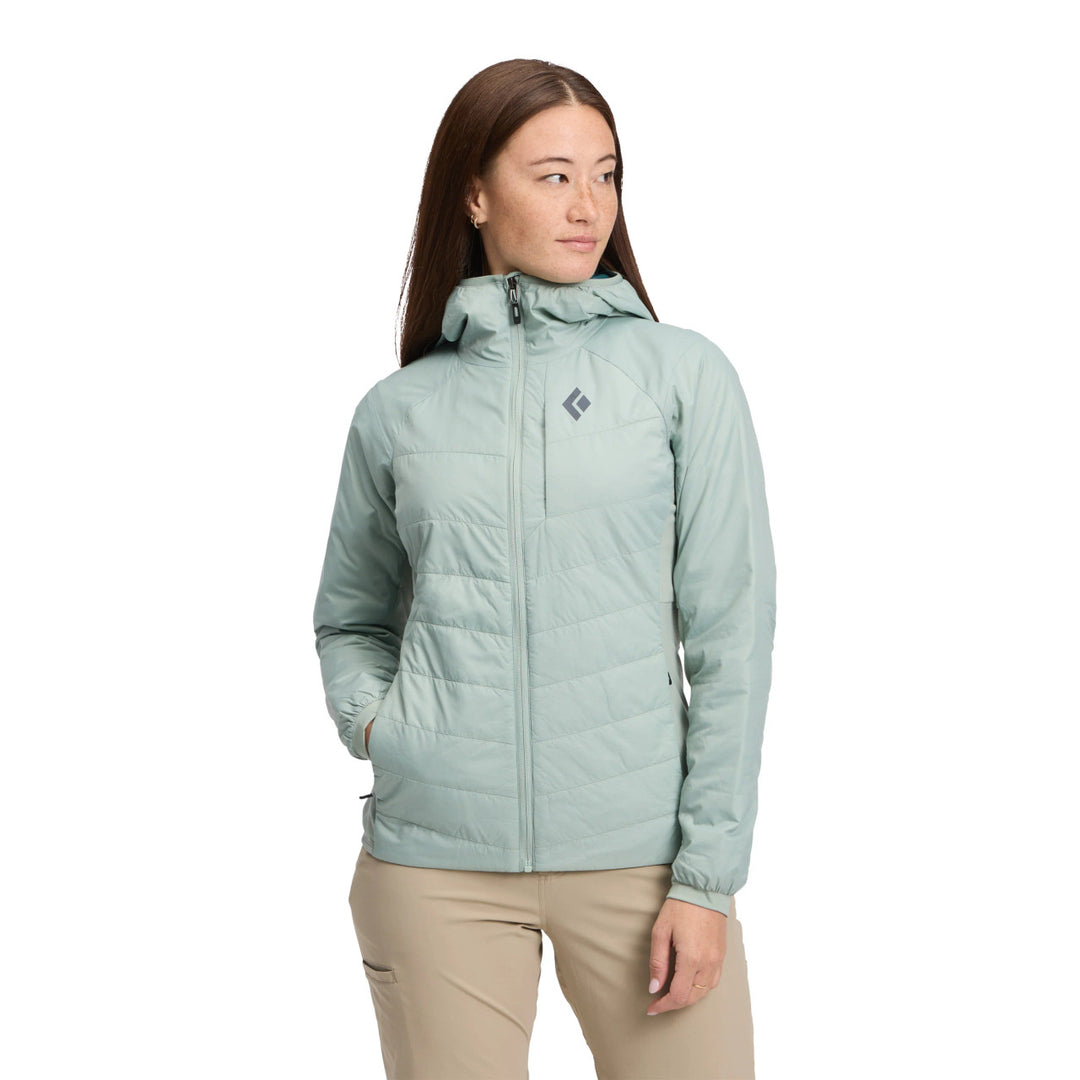 BD Women's Solution 1.0 Hoody - Agave