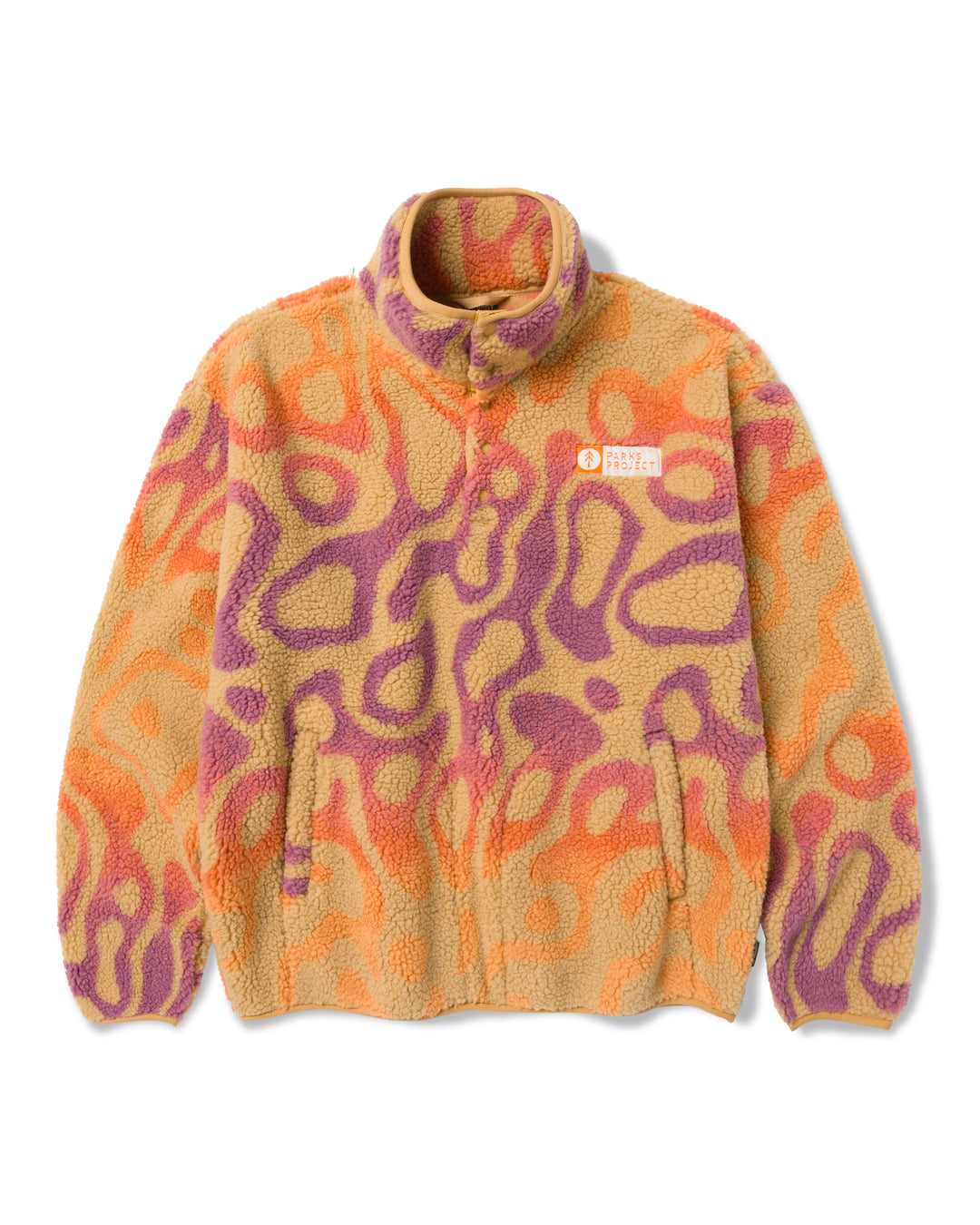 Parks Project Yellowstone Geysers Ombre High Pile Fleece