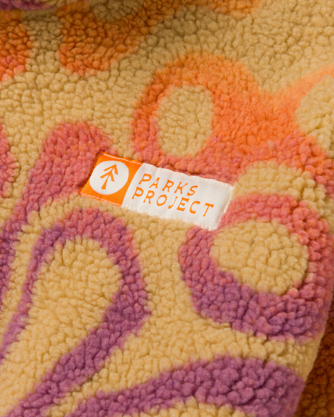 Parks Project Yellowstone Geysers Ombre High Pile Fleece