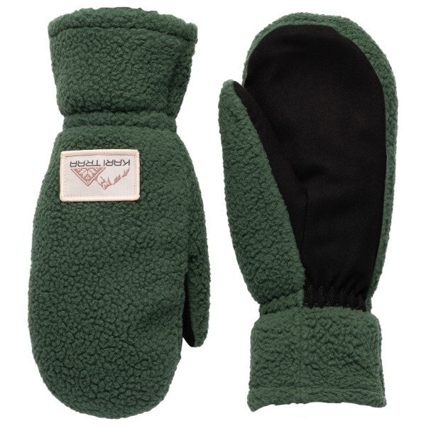 Kari Traa Røthe Pile Mittens - Thyme
