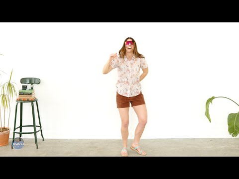 Kavu Girl Party Short Sleeve Top